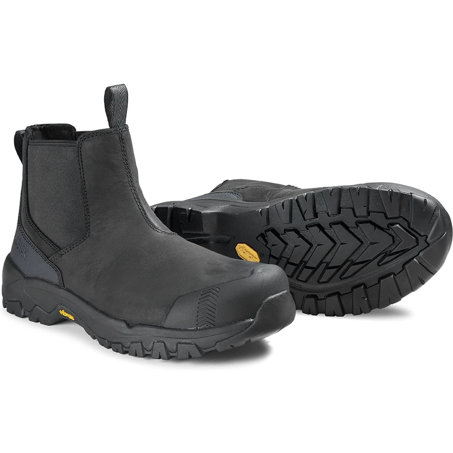 Kodiak Men's Quest Bound Comp Toe WP Chelsea Work Boot -Black- 4THNBK - Image 5