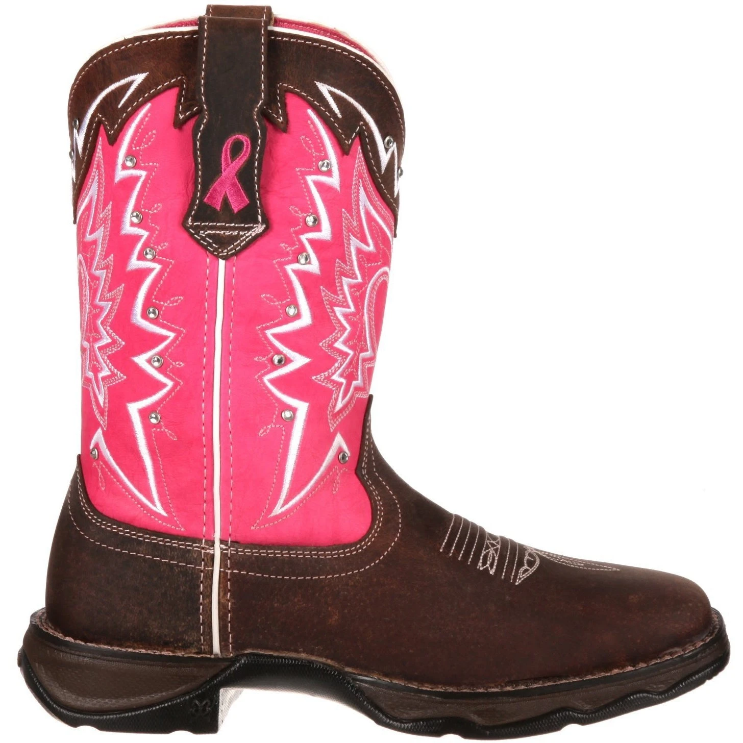 Durango Women's Benefiting Stefanie Spielman Square Toe Western Boot - Image 6