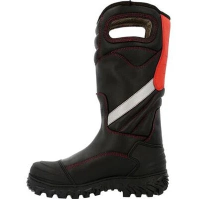 Rocky Men's Code Red Structure 14" WP NFPA Comp Toe Fire Boot -Black- RKD0087 - Image 3