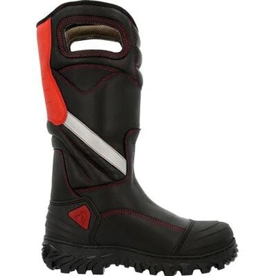 Rocky Men's Code Red Structure 14" WP NFPA Comp Toe Fire Boot -Black- RKD0087 - Image 2