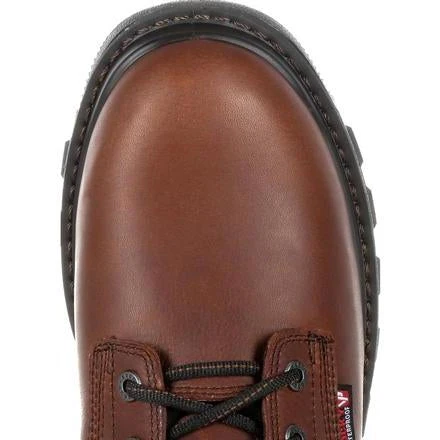 Rocky Men's Rams Horn 8" Comp Toe WP Ins Work Boot - Brown - RKK0284 - Image 2