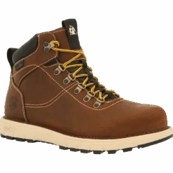 Rocky Men's Legacy 32 Composite Toe WP Work Boot - Brown - RKK0331