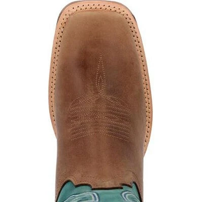 Rocky Men's Tall Oaks 12" ST Slip Resist Western Work Boot -Teal- RKW0406 - Image 6
