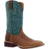 Rocky Men's Tall Oaks 12" ST Slip Resist Western Work Boot -Teal- RKW0406