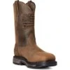 Ariat Men's WorkHog XT Carbon Toe WP Work Boot - Brown - 10036002