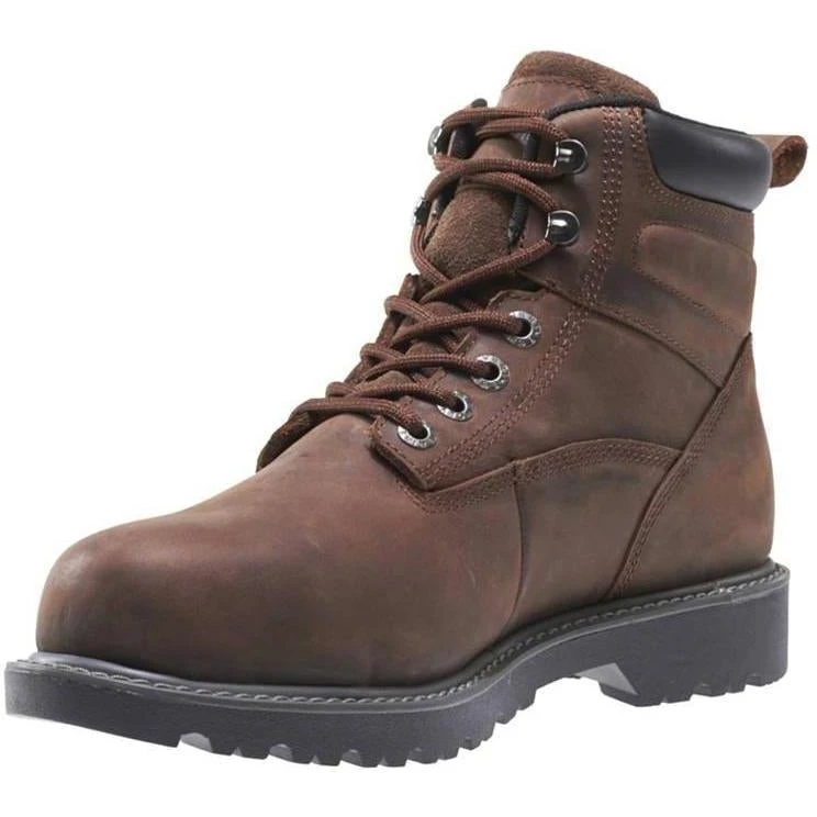 Wolverine Women's Floorhand Steel Toe WP Work Boot - Brown - W10696 - Image 5