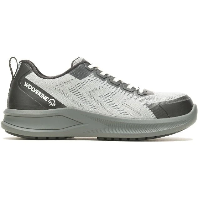 Wolverine Men's Bolt Durashocks Knit Carbonmax Work Shoe -Charcoal- W231078 - Image 2
