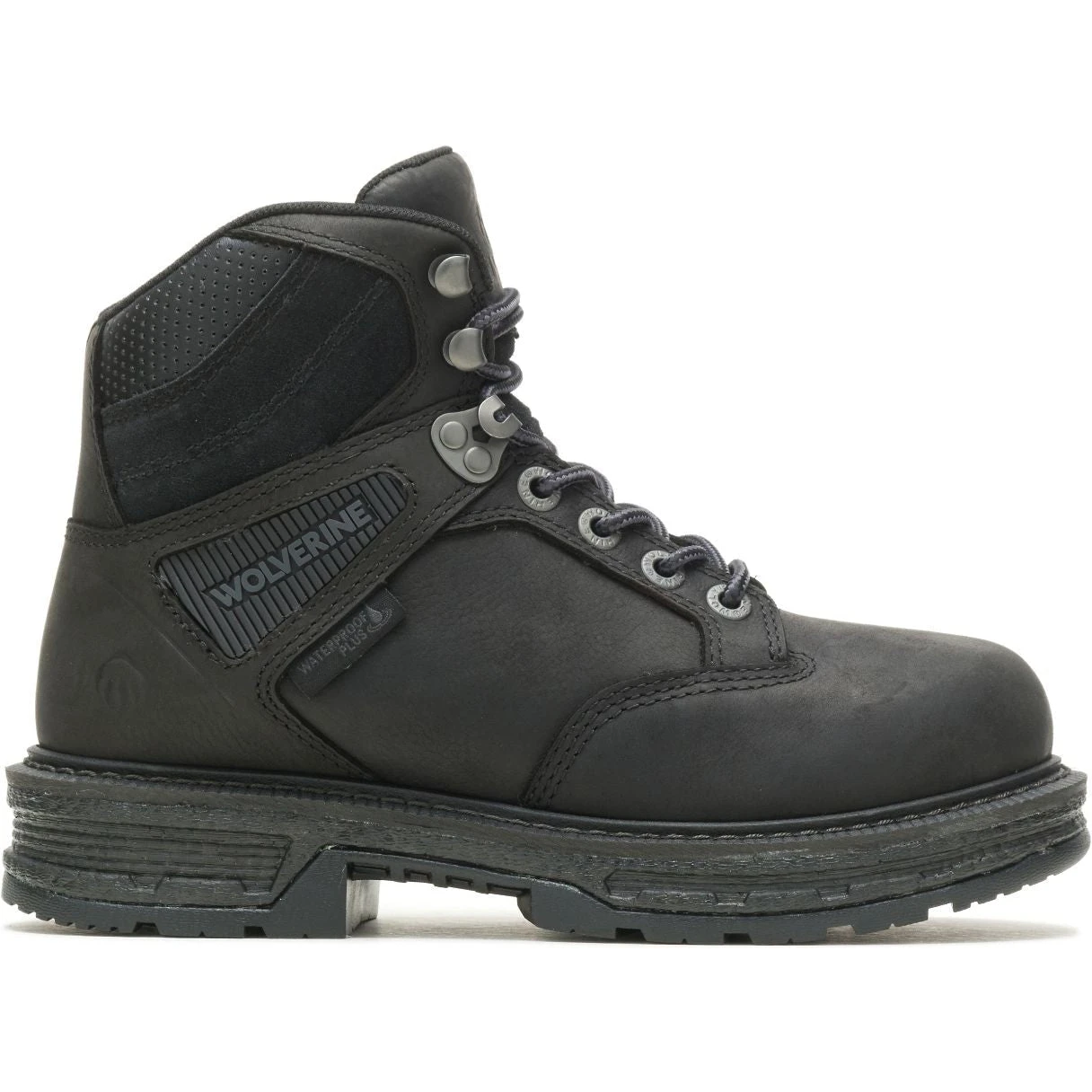 Wolverine Women's Hellcat UltraSpring?盲贸 ST 6" WP Work Boot - Black - W210106 - Image 2