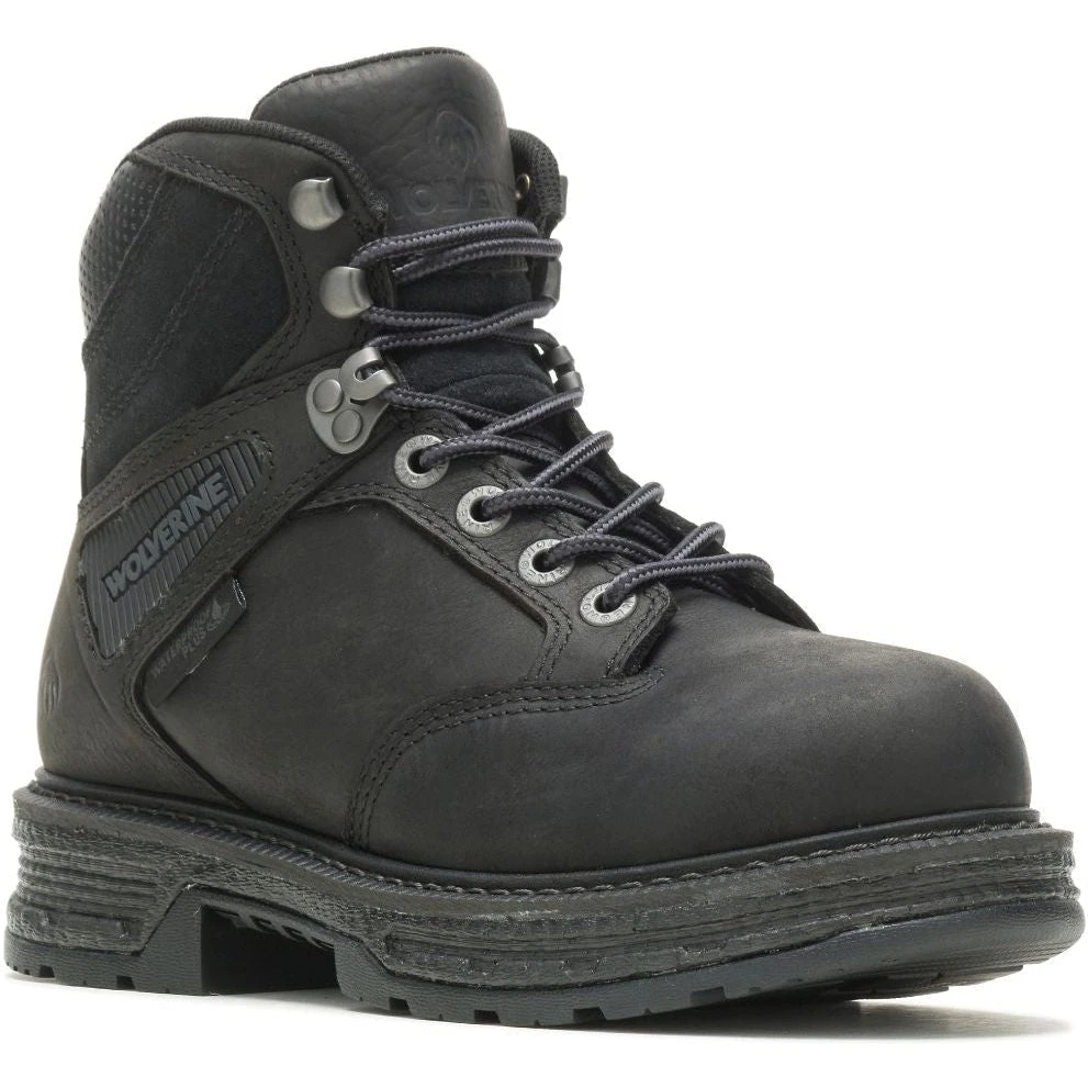 Wolverine Women's Hellcat UltraSpring?盲贸 ST 6" WP Work Boot - Black - W210106