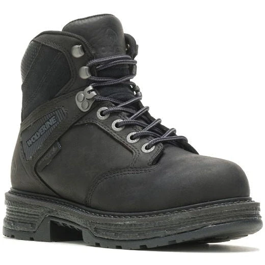 Wolverine Women's Hellcat UltraSpring?盲贸 6" WP Work Boot - Black - W211156