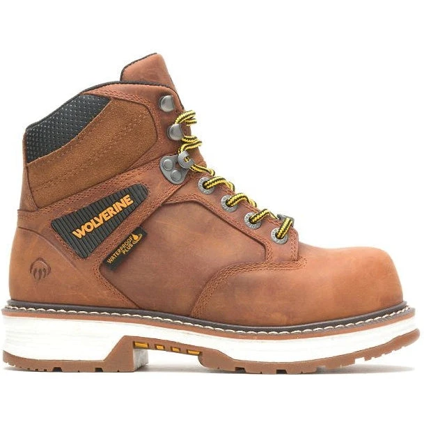 Wolverine Women's Hellcat UltraSpring?äó 6" WP Work Boot - Brown - W211155 - Image 2