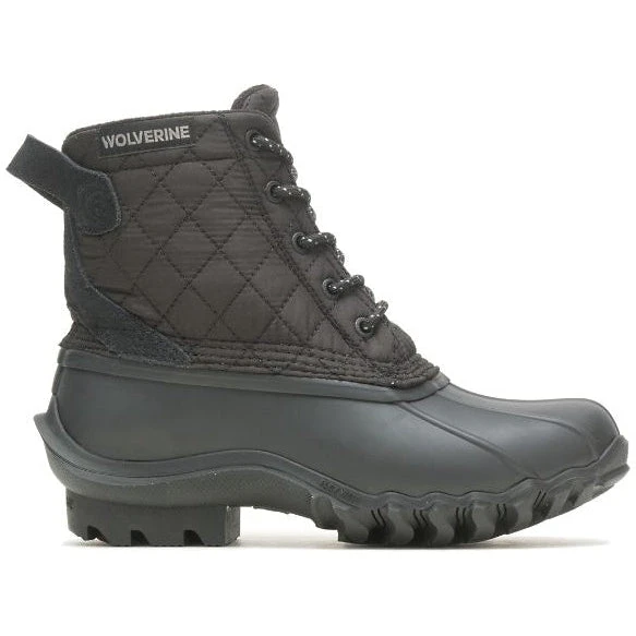 Wolverine Women's Torrent Quilted Duck Boot - Black W880344 - Image 2
