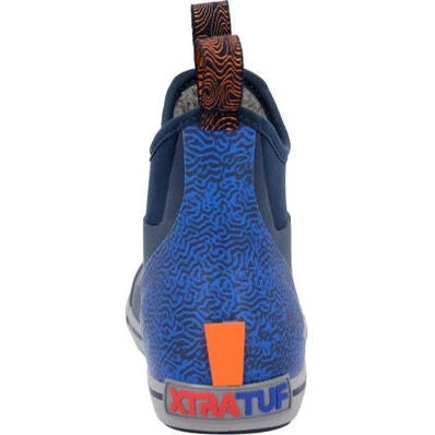 Xtratuf Men's Trolling Pack 6" WP Slip Resistant Ankle Deck Boot -Blue- XMAB2TP - Image 5