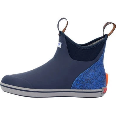 Xtratuf Men's Trolling Pack 6" WP Slip Resistant Ankle Deck Boot -Blue- XMAB2TP - Image 3