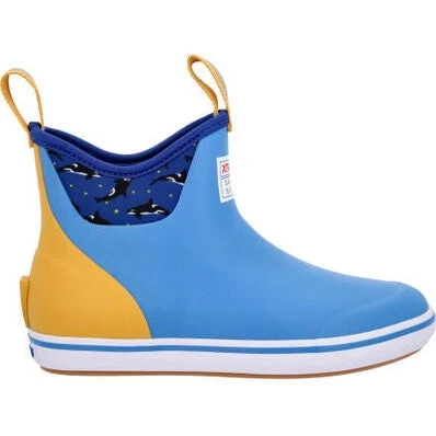 Xtratuf Women's Salmon Sisters 6" WP Ankle Deck Boot - Blue - XWAB2SS - Image 2