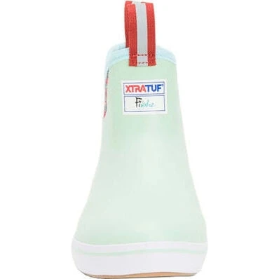 Xtratuf Women's Fishe® Wear 6" WP Ankle Deck Boot -Green- XWAB-3BB - Image 4