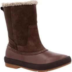 Xtratuf Women's Legacy Lte WP Slip Resist Pull On Work Boot -Brown- XWLP900