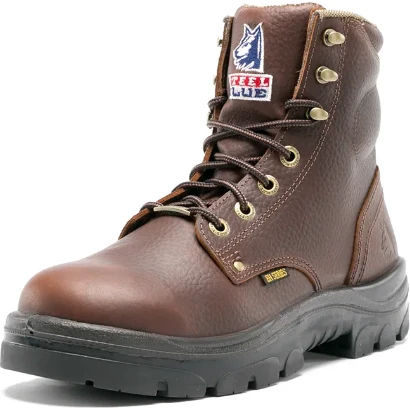 Steel Blue Men's Argyle 6" Steel Toe Work Boot - Brown - 812952 - Image 5