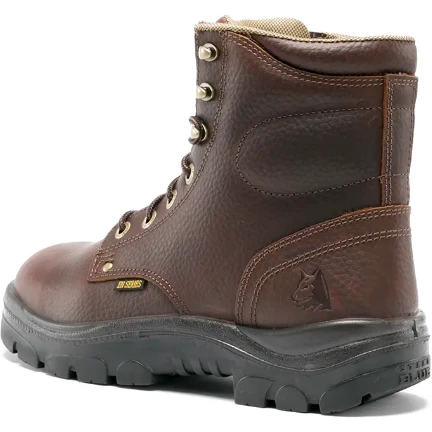 Steel Blue Men's Argyle 6" Steel Toe Work Boot - Brown - 812952 - Image 4
