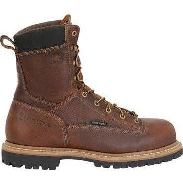 Carolina Men's Grind 8" WP Comp Toe Work Boot - Brown - CA5529 - Image 4