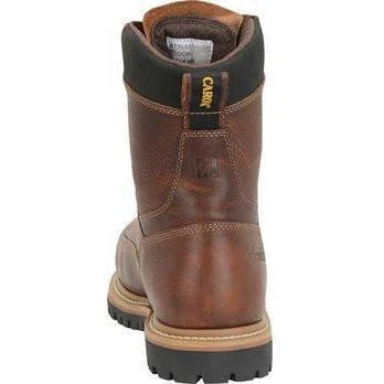 Carolina Men's Grind 8" WP Comp Toe Work Boot - Brown - CA5529 - Image 6
