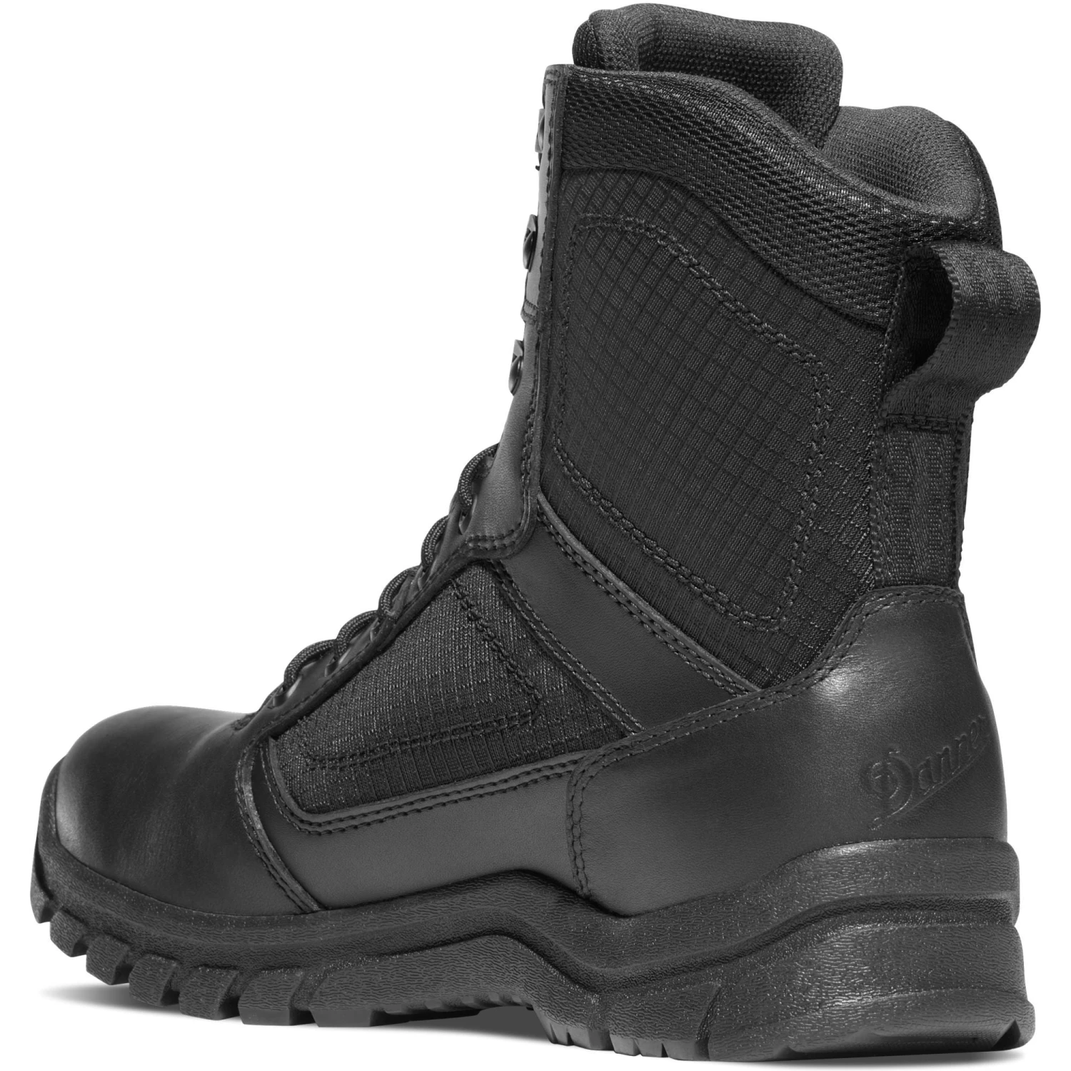 Danner Men's Lookout 8" Waterproof Duty Boot - Black - 23822 - Image 2