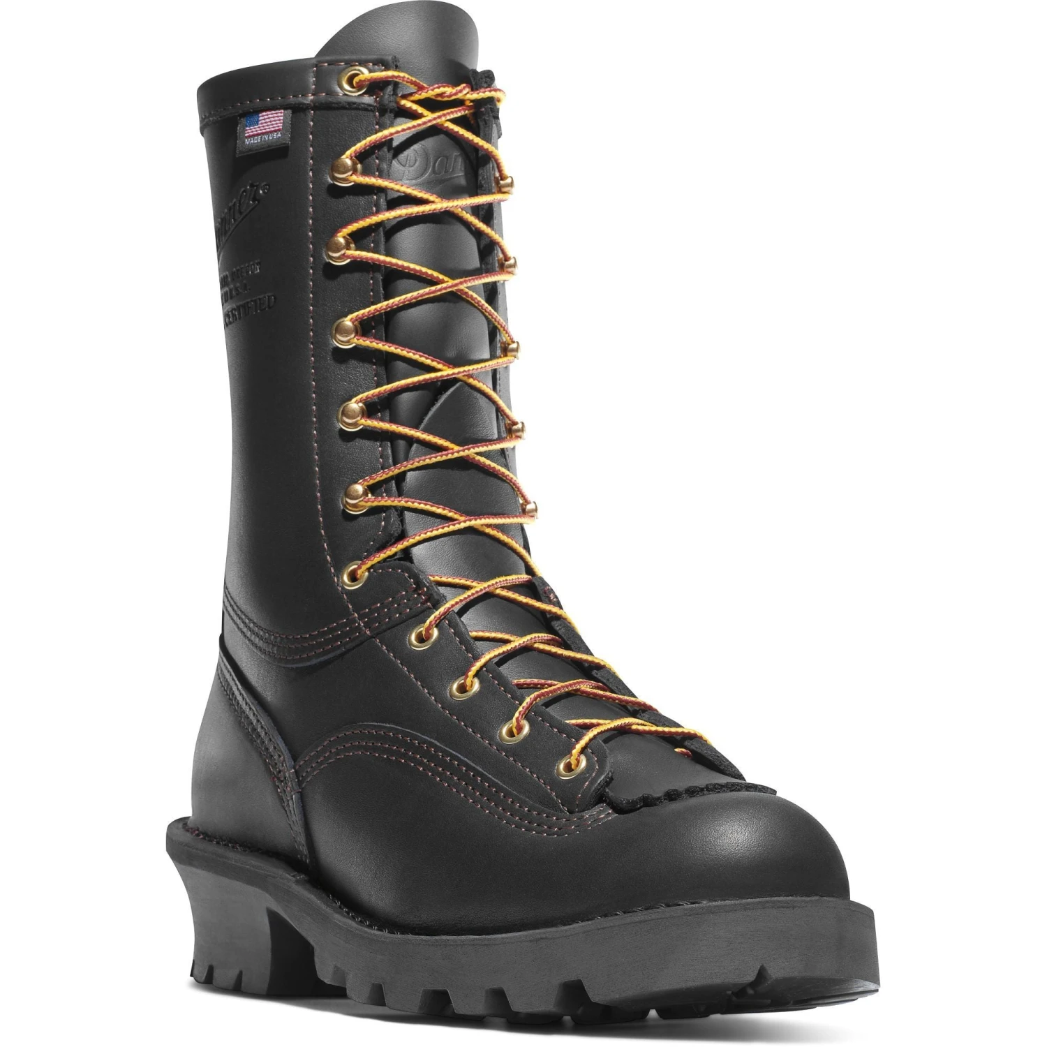 Danner Men's USA Made 8" Wildland Tactical Firefighter Boot Black 18050 - Image 5