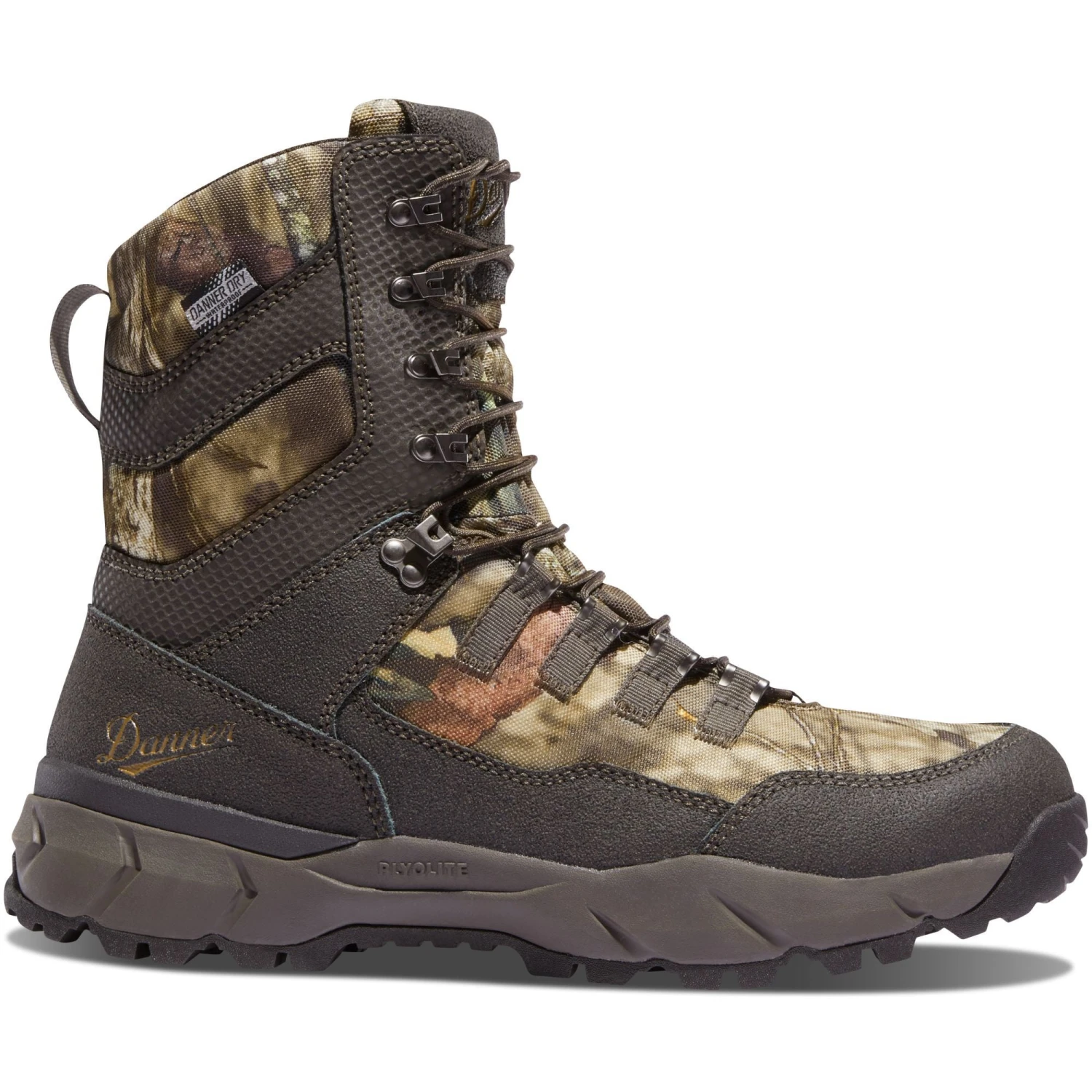 Danner Men's Vital 8" 400G Insulated WP Hunt Boot - Mossy Oak - 41552 - Image 5