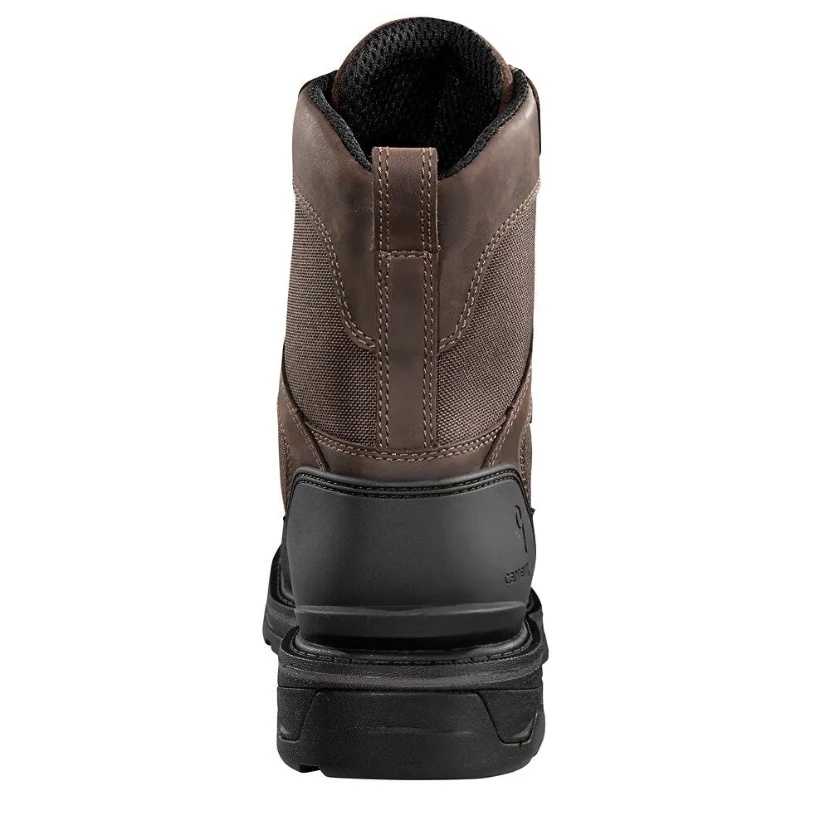 Carhartt Men's Ironwood 8" WP Alloy Toe Work Boot - Dark Brown - FT8509-M - Image 5