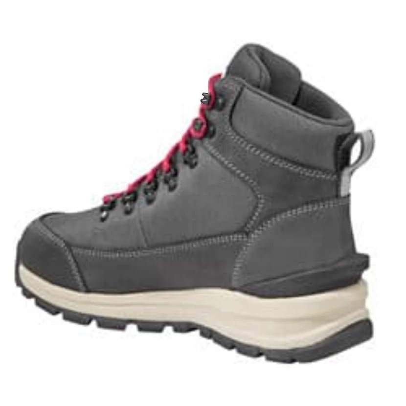 Carhartt Women's Storm 6" WP Alloy Safety Toe Hiker Boot -Charcoal- FH6587-W - Image 3