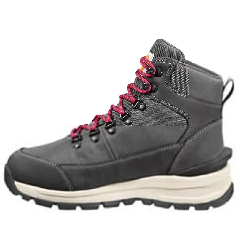 Carhartt Women's Storm 6" WP Alloy Safety Toe Hiker Boot -Charcoal- FH6587-W - Image 4