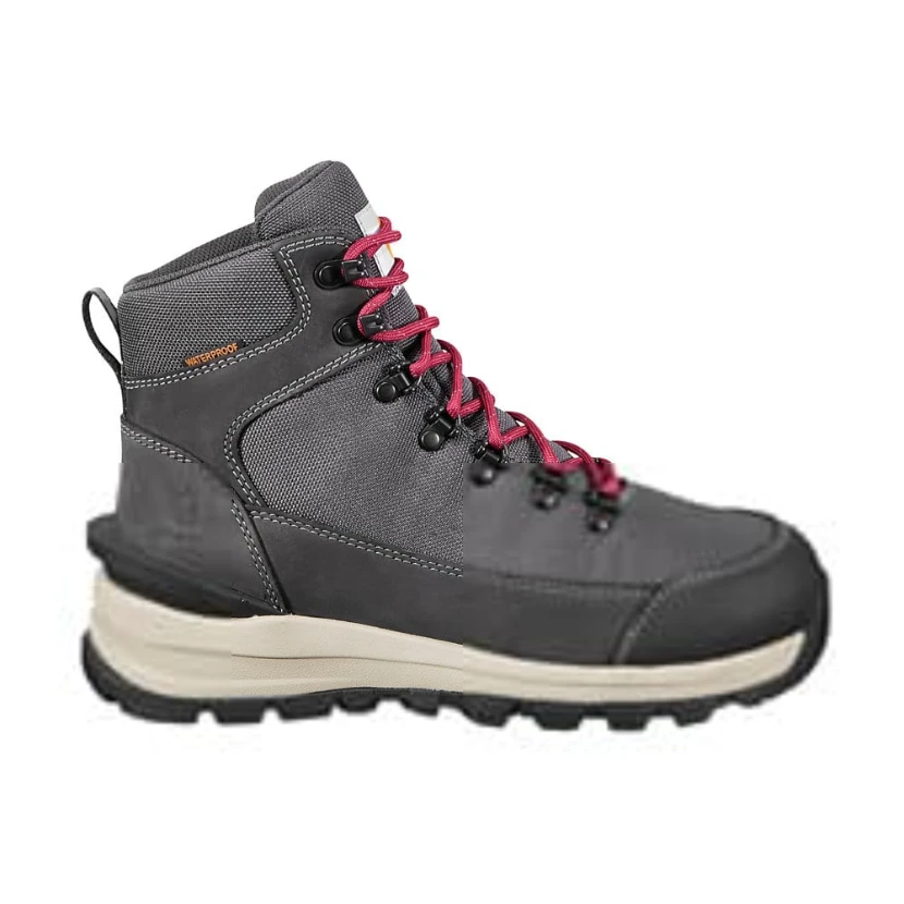 Carhartt Women's Storm 6" WP Alloy Safety Toe Hiker Boot -Charcoal- FH6587-W - Image 2