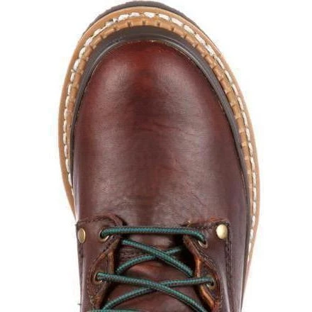 Georgia Men's Giant 8" Steel Toe Work Boot - Brown - G8374 - Image 4