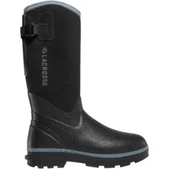 LaCrosse Women's Alpha Range 12" Ins Rubber Work Boot - Black - 602244