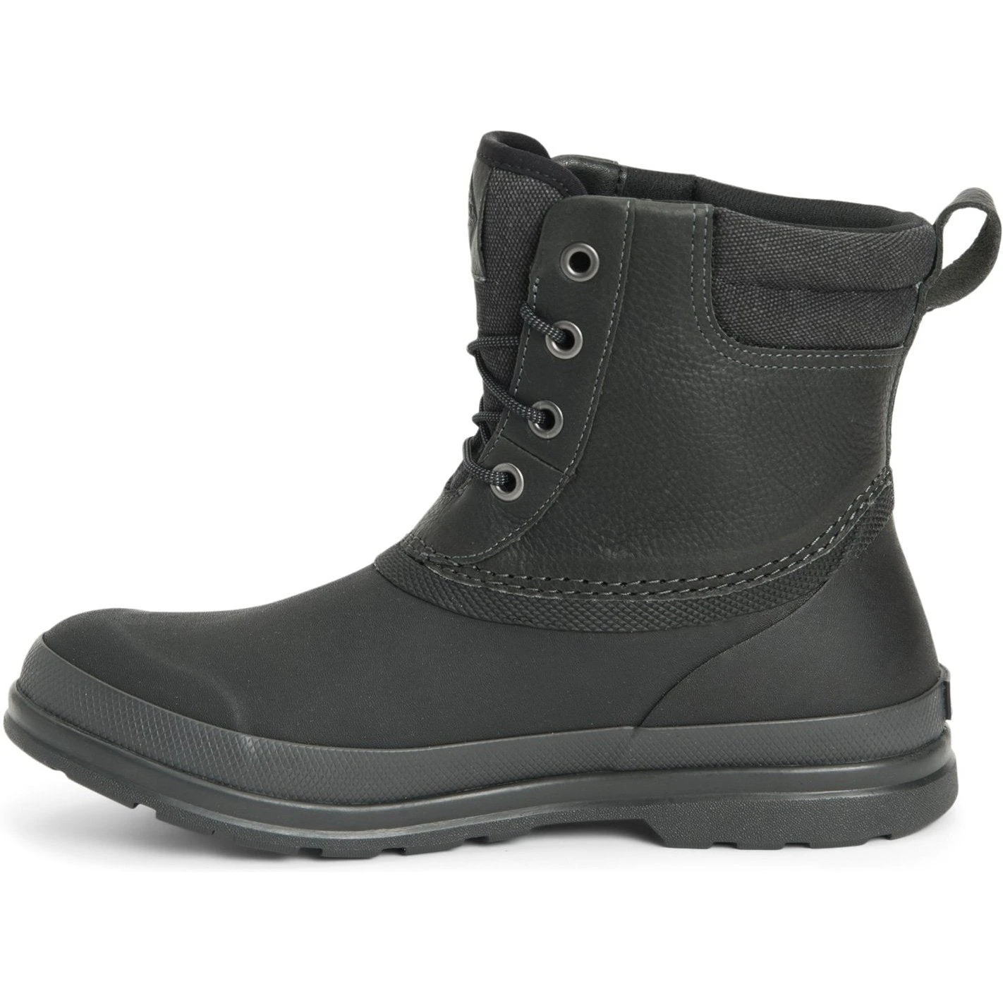 Muck Men's Originals Duck Lace Waterproof Duty Boot - Black - ODL-000 - Image 4
