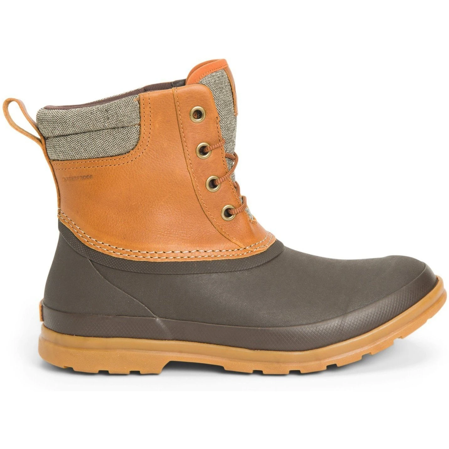 Muck Men's Originals Duck Lace Waterproof Duty Boot - Tan - ODL-902 - Image 2