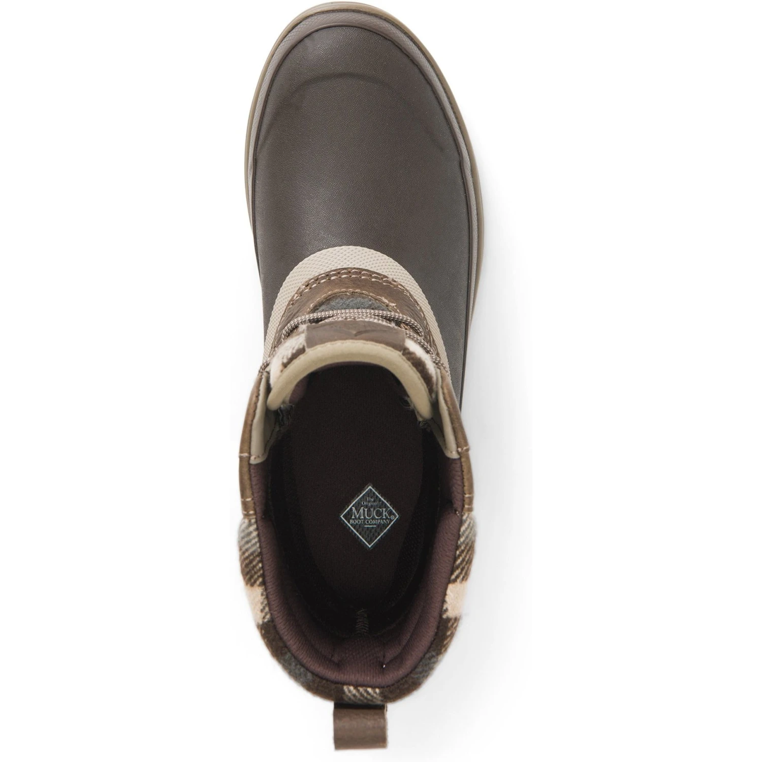 Muck Women's Originals Duck Lace Waterproof Duty Boot- Brown- ODLW-109 - Image 6