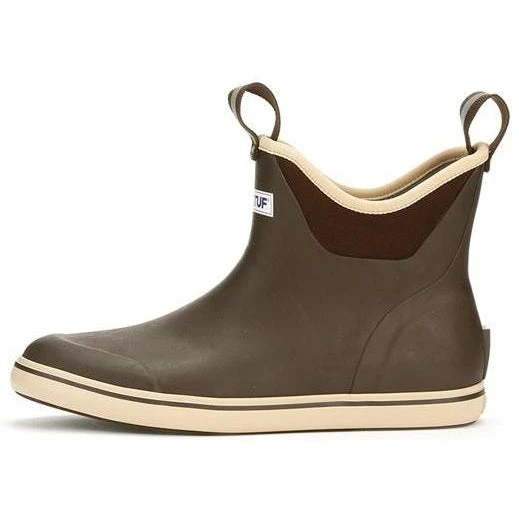 Xtratuf Men's 6" Ankle Deck Waterproof Bot - Chocolate / Tan - 22734 - Image 4