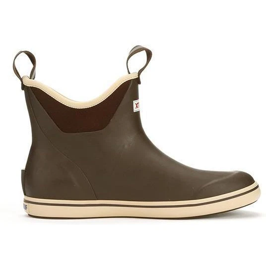 Xtratuf Men's 6" Ankle Deck Waterproof Bot - Chocolate / Tan - 22734 - Image 2