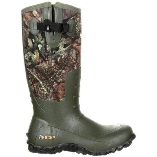 Rocky Men's Core Rubber 19" WP Rubber Hunt Boot - Mossy Oak Camo - RKS0350 - Image 2