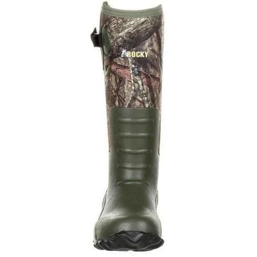 Rocky Men's Core Rubber 19" WP Rubber Hunt Boot - Mossy Oak Camo - RKS0350 - Image 4