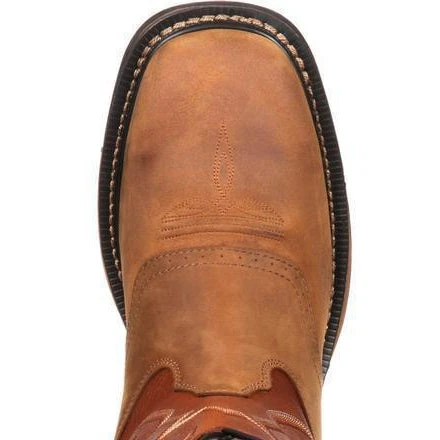 Rocky Men's Original Ride Waterproof Western Boot - Brown - RKYW039 - Image 5