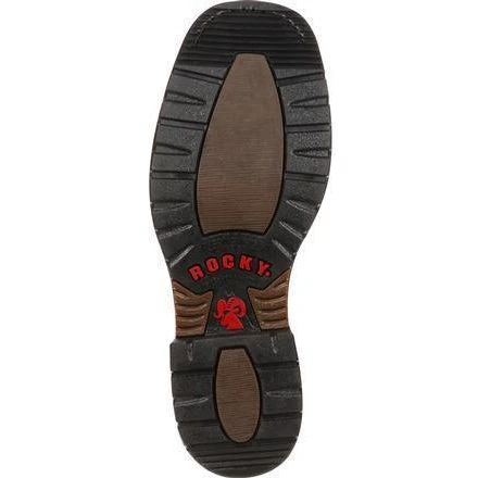Rocky Men's Original Ride Waterproof Western Boot - Brown - RKYW039 - Image 7