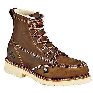 Thorogood Men's USA Made Amer. Heritage 6" Stl Toe Work Boot- 804-4375 - Image 2