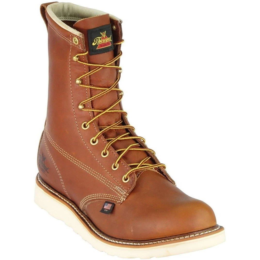 Thorogood Men's USA Made Amer. Heritage 8" Stl Toe Wedge Work Boot 804-4364 - Image 4