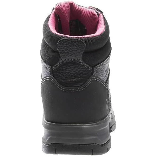 Wolverine Women's Piper 6" Comp Toe WP EH Work Boot - Black - W10181 - Image 4