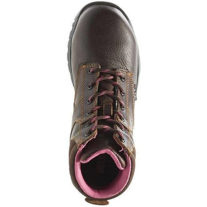 Wolverine Women's Piper 6" Comp Toe WP EH Work Boot - Brown - W10180 - Image 6